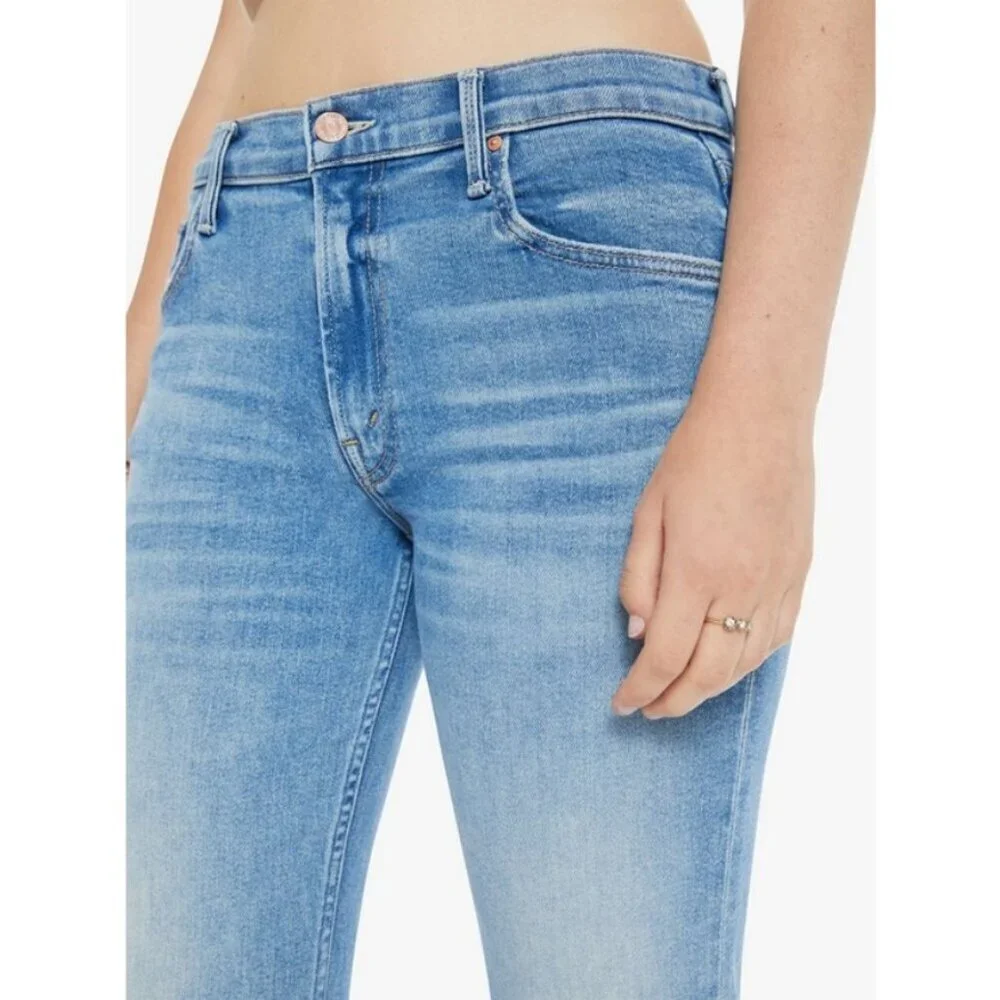 💕MOTHER💕 The Bookie Sneak Jeans ~ Eye Of The Tiger 29 NWOT - Picture 6 of 16